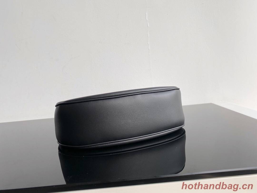 Celine AVA BAG IN TRIOMPHE CANVAS AND CALFSKIN 193952 black