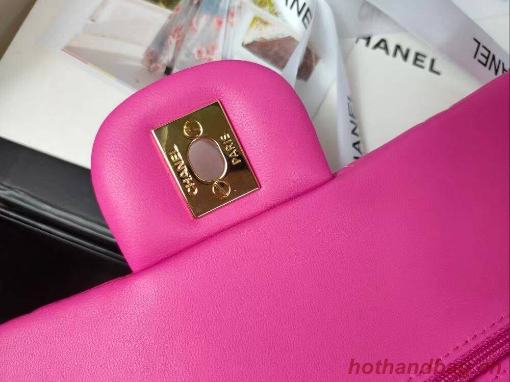 Chanel Flap Shoulder Bag Original Sheepskin leather A1112 Rose Chanel Flap Shoulder Bag Original Sheepskin leather A1112 Rose