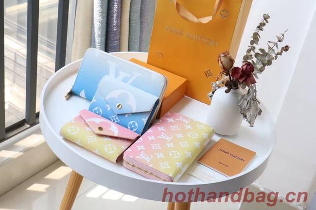 Louis Vuitton ZIPPY WALLET M80361 pink