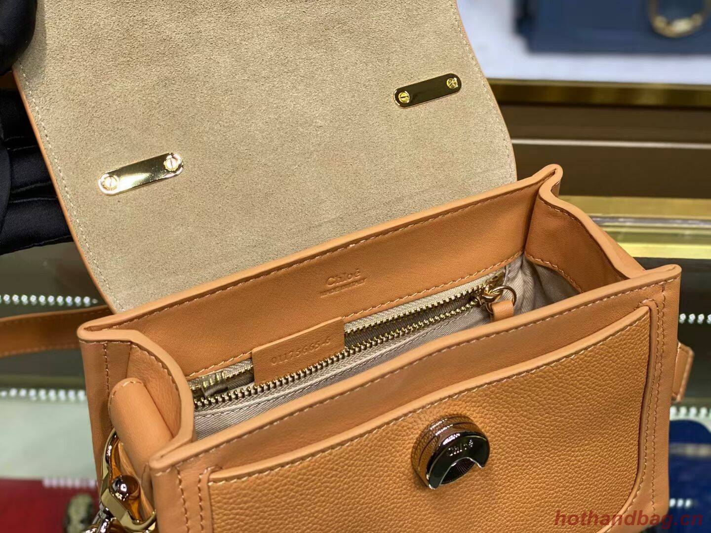 Chloe Original Calfskin Leather Bag C1143S Camel Chloe Original Calfskin Leather Bag C1143S Camel