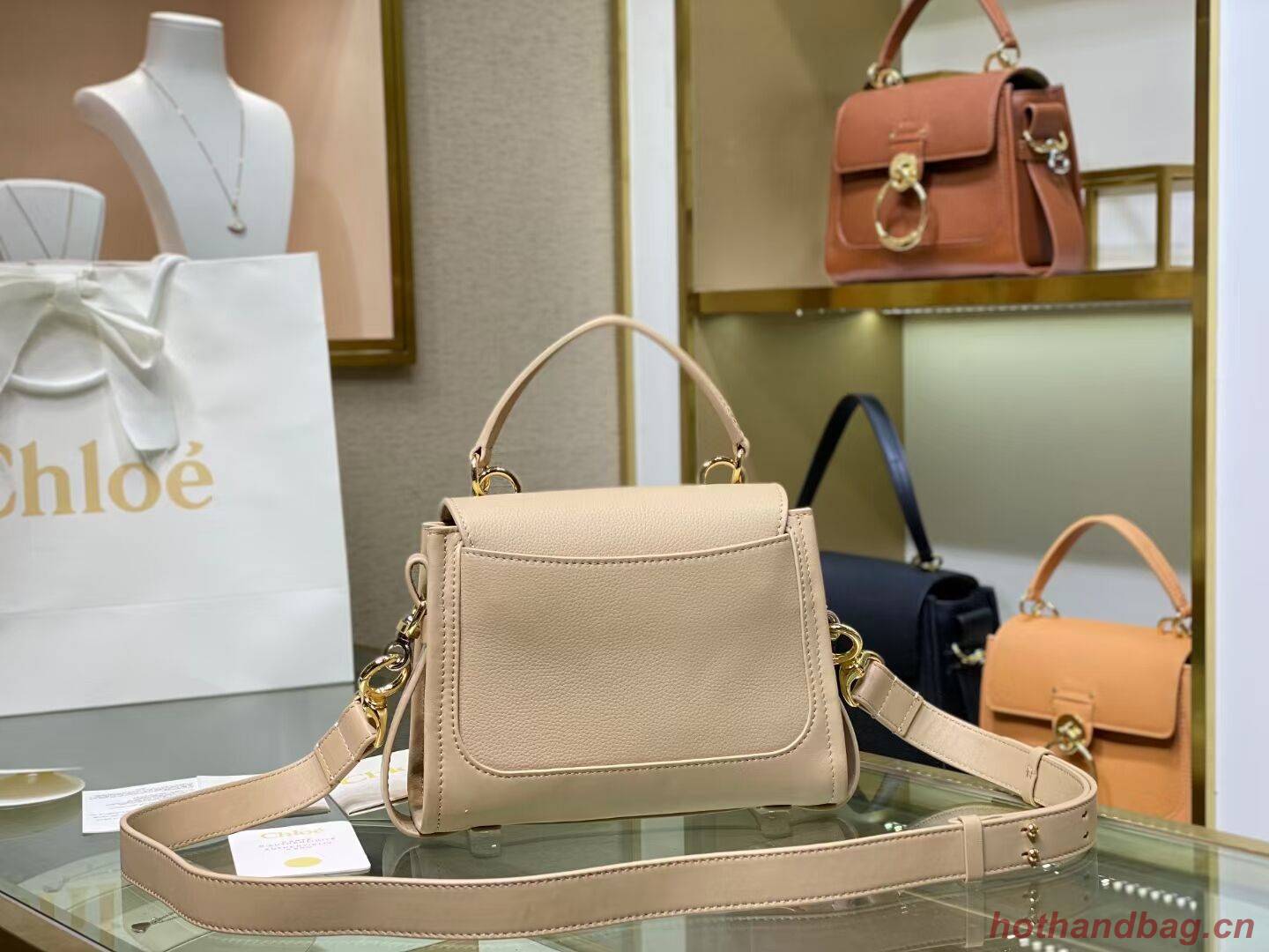 Chloe Original Calfskin Leather Bag C1143S cream Chloe Original Calfskin Leather Bag C1143S cream