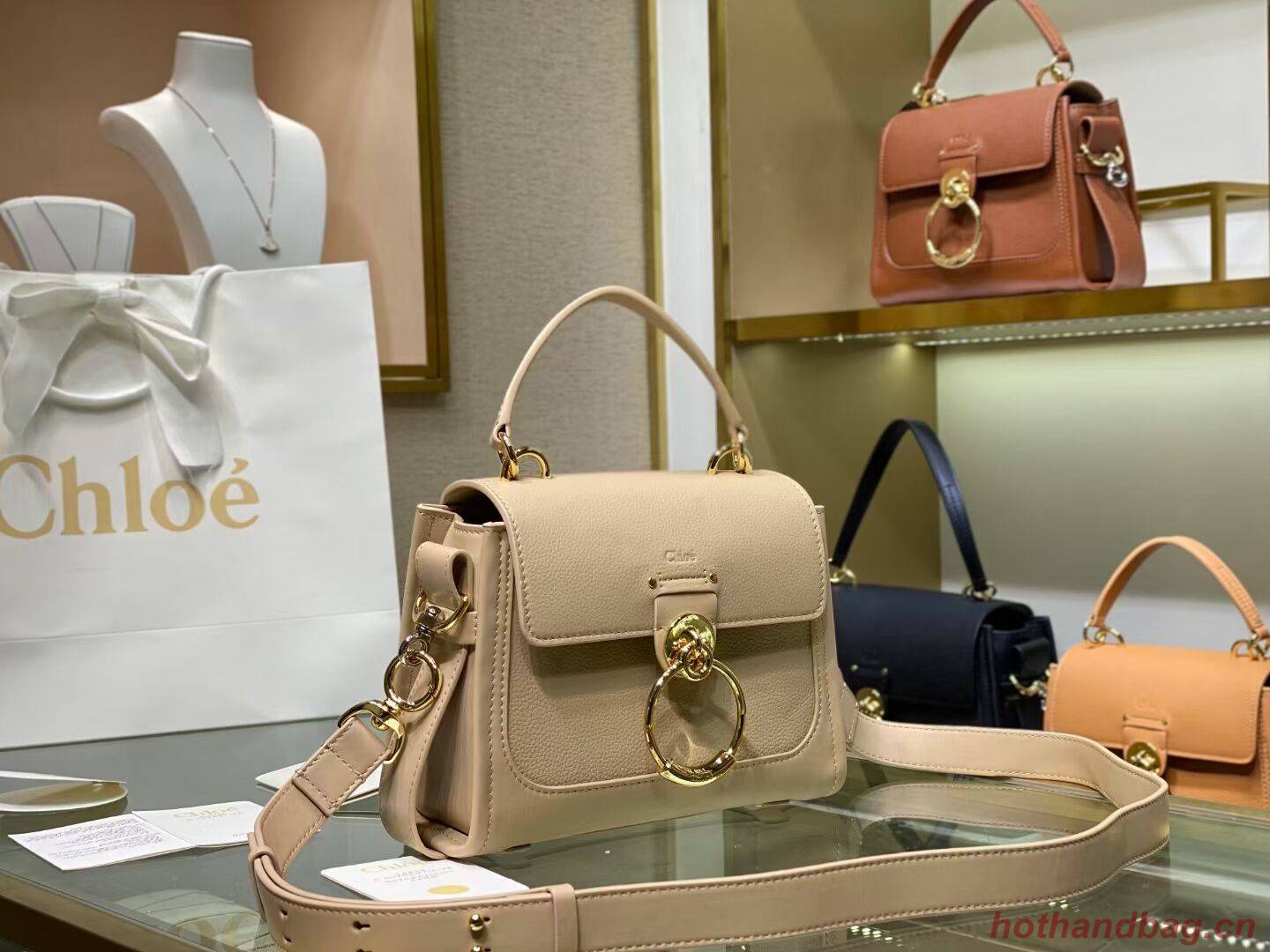 Chloe Original Calfskin Leather Bag C1143S cream Chloe Original Calfskin Leather Bag C1143S cream