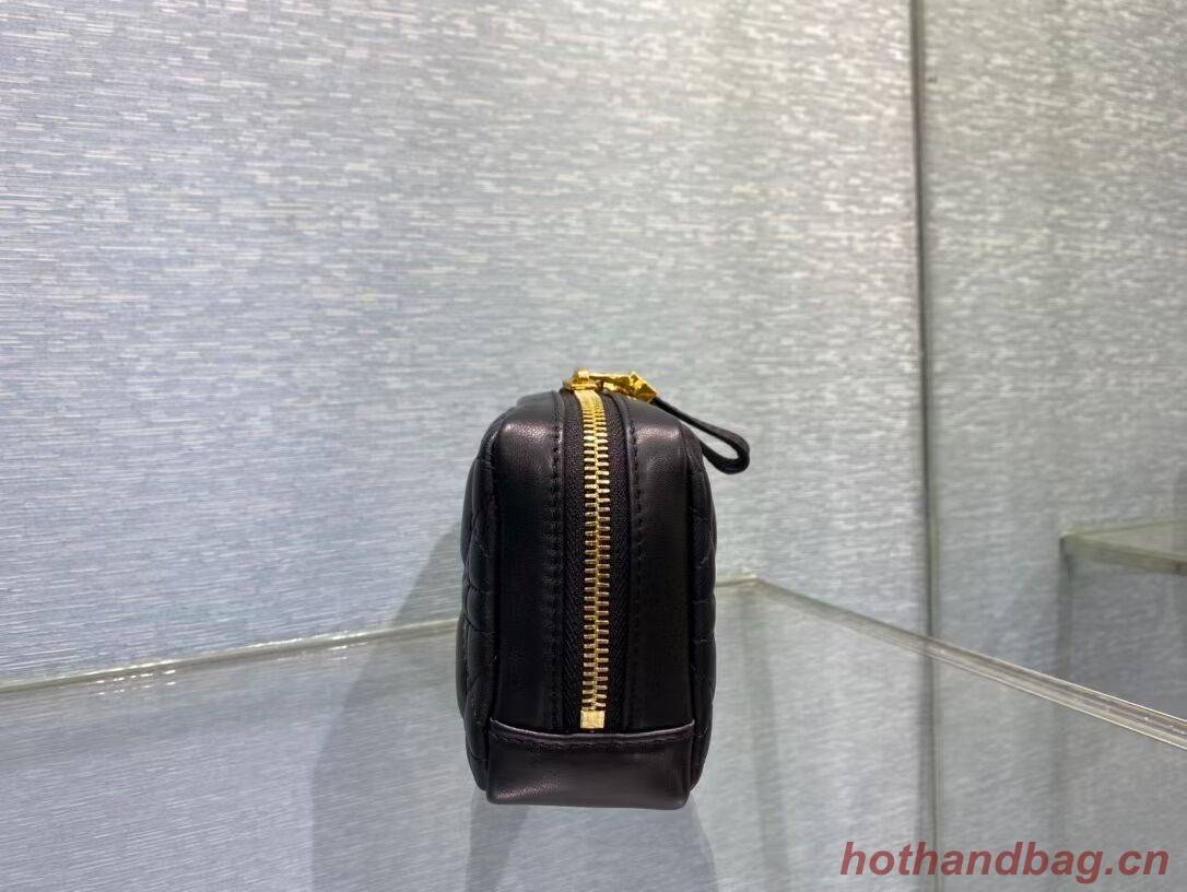 DIOR Black Cannage Supple Calfskin C2171 DIOR Black Cannage Supple Calfskin C2171