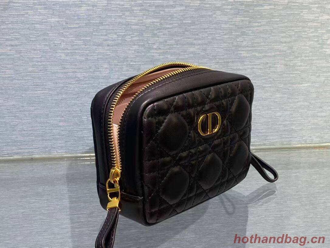 DIOR Black Cannage Supple Calfskin C2171 DIOR Black Cannage Supple Calfskin C2171