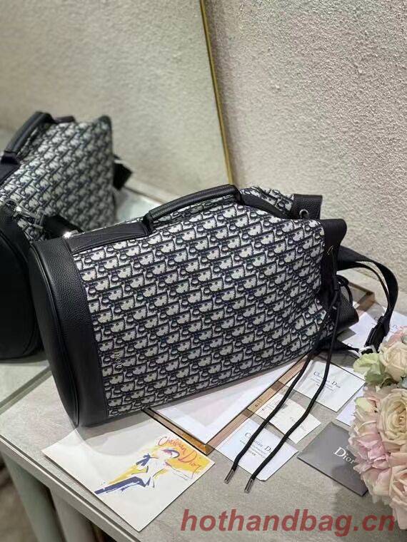 DIOR Blue Dior Oblique Embroidery CN0210 DIOR Blue Dior Oblique Embroidery CN0210