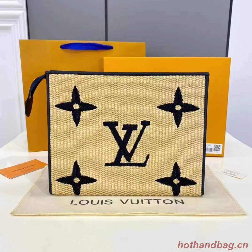 Louis Vuitton POCHETTE VOYAGE MM M30762 blue