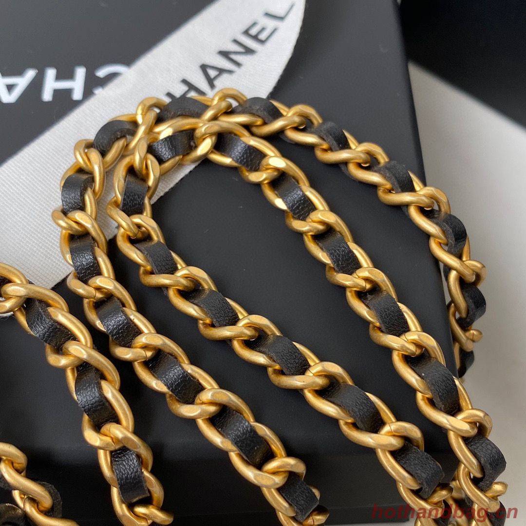 CHANEL Top Handle Micro Mini Wallet On Chain AP2200 Black CHANEL Top Handle Micro Mini Wallet On Chain AP2200 Black