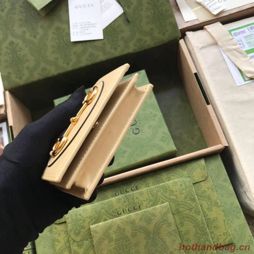 Gucci GG Marmont card case Original Leather 466488 Cream Gucci GG Marmont card case Original Leather 466488 Cream