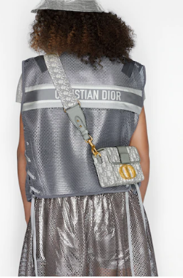 Dior 30 MONTAIGNE BOX BAG Oblique Jacquard M9204UT Gray Dior 30 MONTAIGNE BOX BAG Oblique Jacquard M9204UT Gray