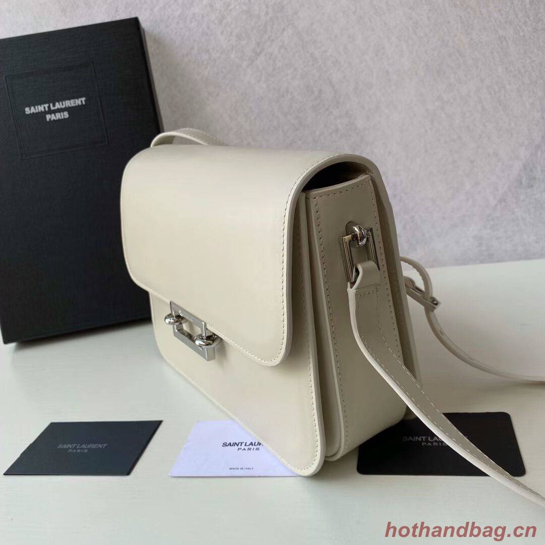 Yves Saint Laurent Calf leather cross-body bag Y357624 BLANC VINTAGE Yves Saint Laurent Calf leather cross-body bag Y357624 BLANC VINTAGE