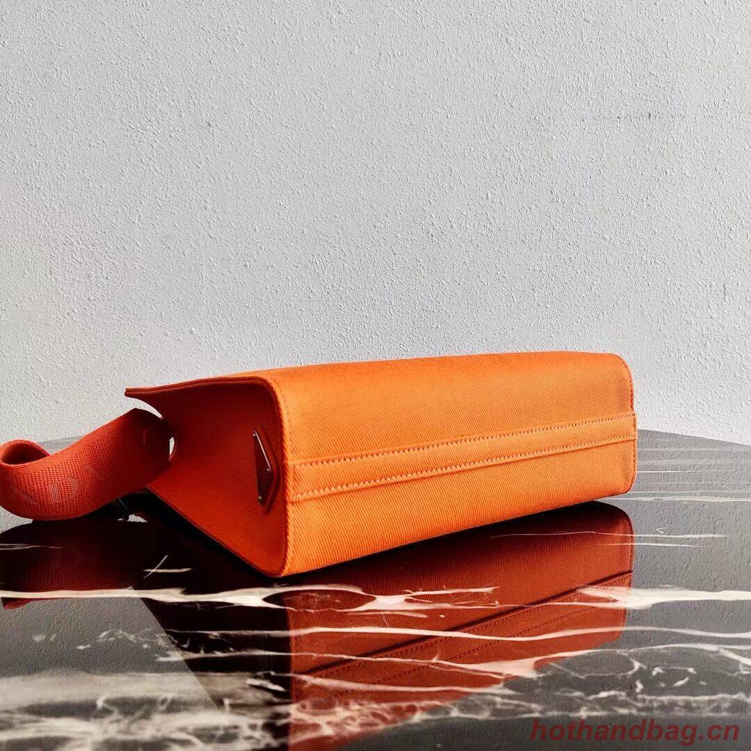 Prada Drill tote bag 1BG382 orange Prada Drill tote bag 1BG382 orange