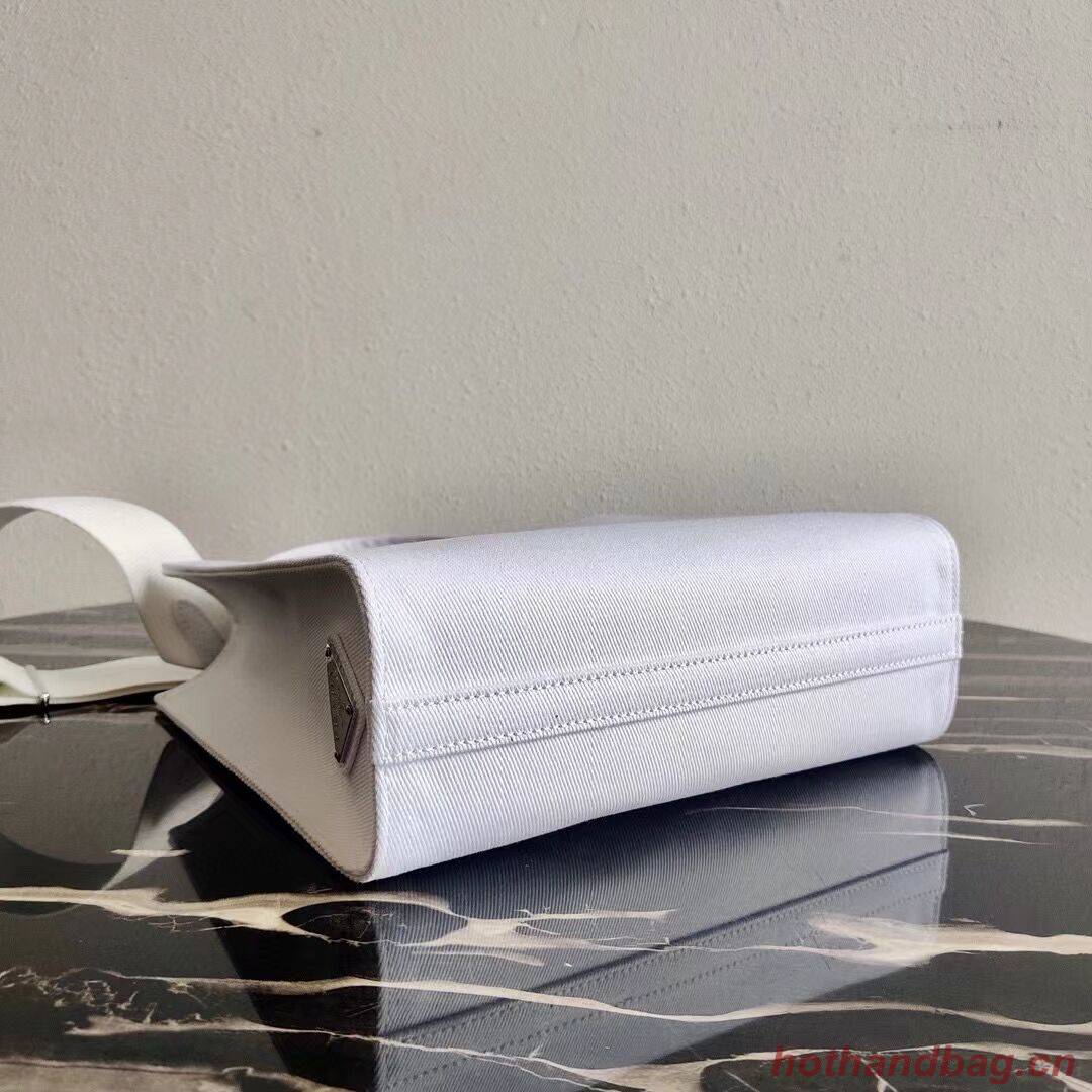 Prada Drill tote bag 1BG382 white Prada Drill tote bag 1BG382 white