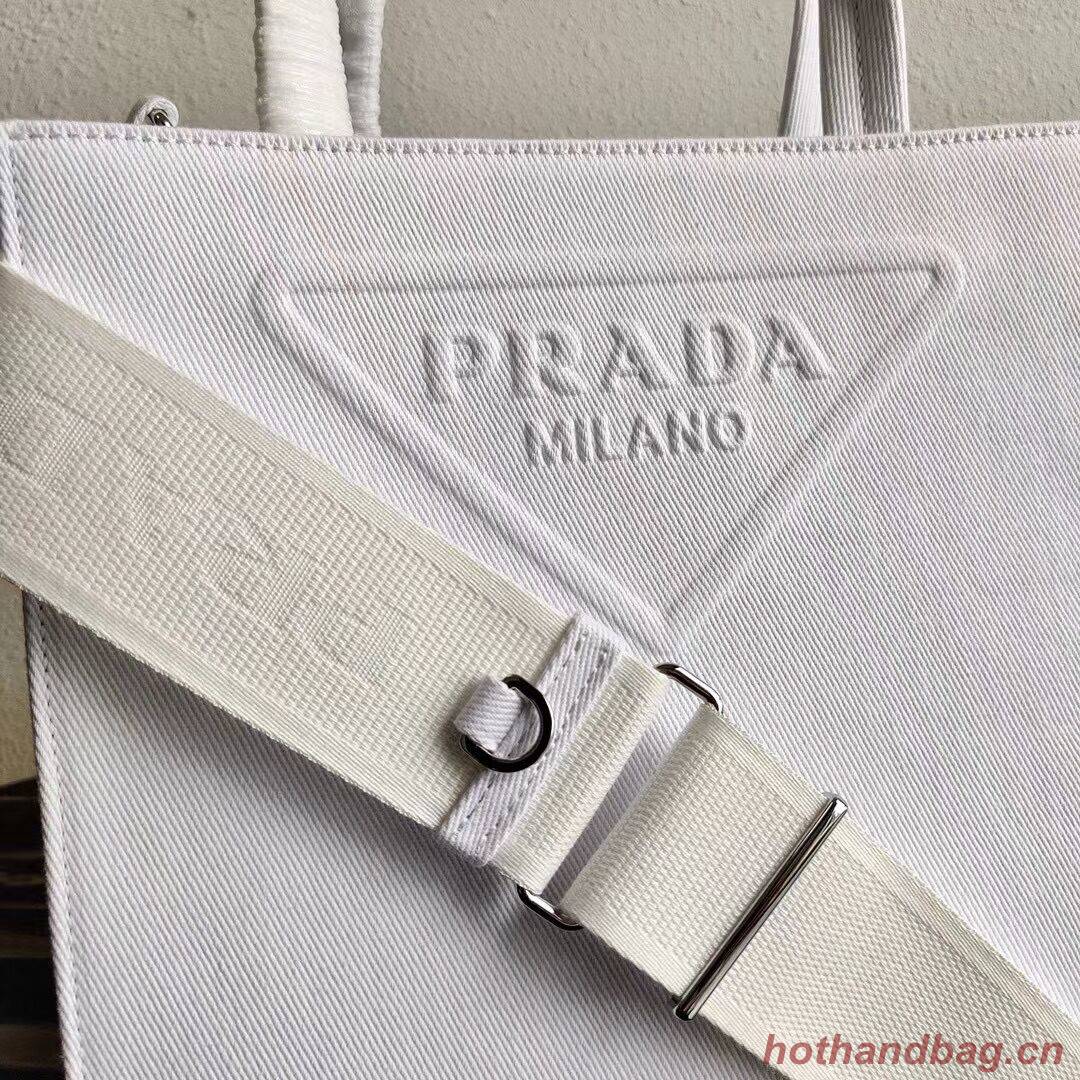 Prada Drill tote bag 1BG382 white Prada Drill tote bag 1BG382 white