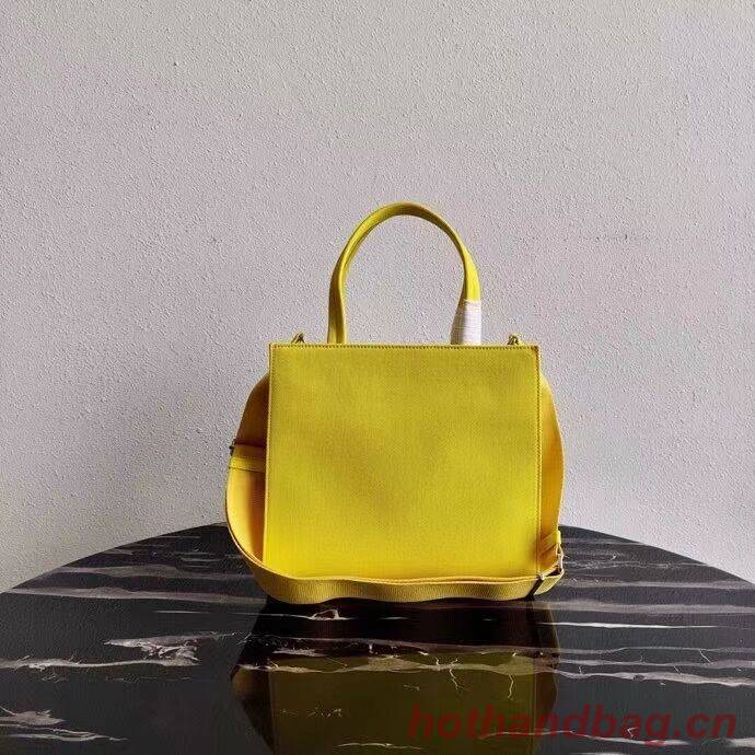 Prada Drill tote bag 1BG382 yellow Prada Drill tote bag 1BG382 yellow