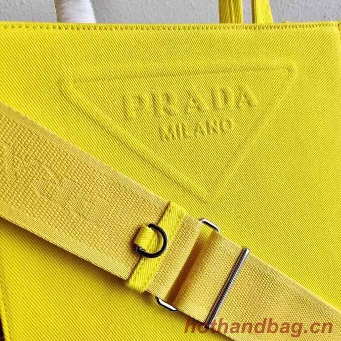 Prada Drill tote bag 1BG382 yellow Prada Drill tote bag 1BG382 yellow