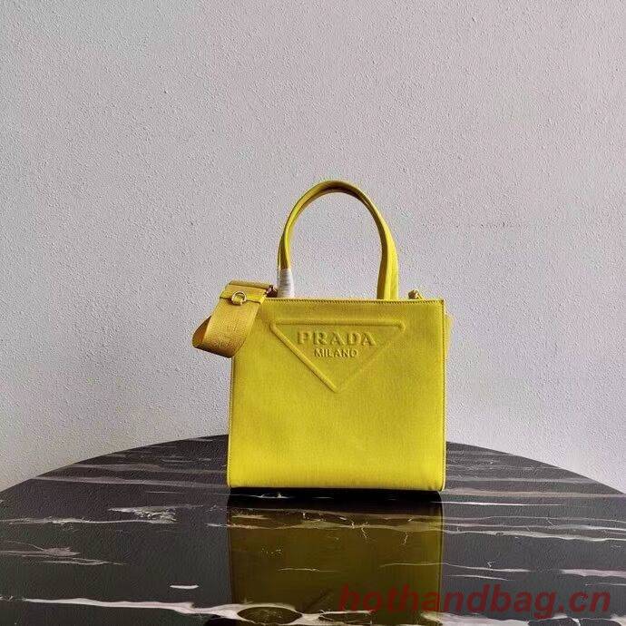 Prada Drill tote bag 1BG382 yellow Prada Drill tote bag 1BG382 yellow
