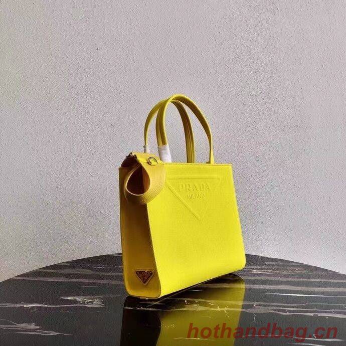 Prada Drill tote bag 1BG382 yellow Prada Drill tote bag 1BG382 yellow
