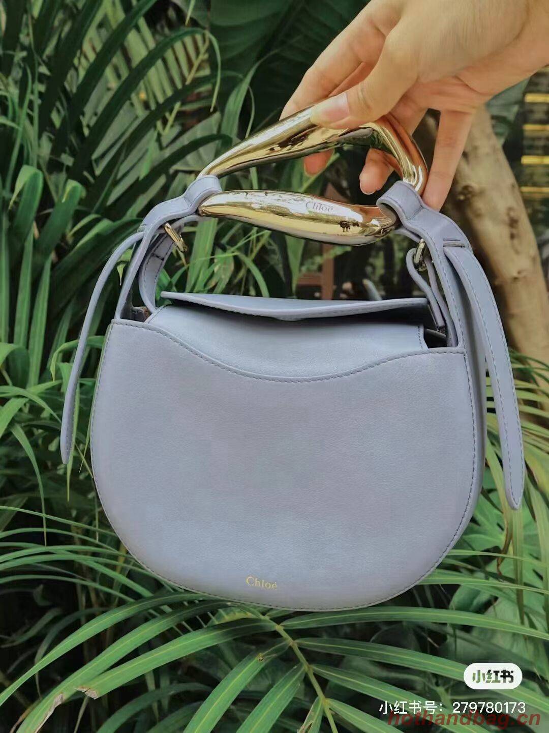 Chloe Original Calfskin Leather Bag 3S1350 sky blue Chloe Original Calfskin Leather Bag 3S1350 sky blue