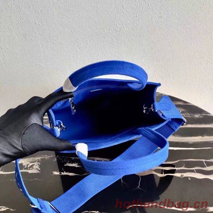 Prada Drill tote bag 1BG382 blue Prada Drill tote bag 1BG382 blue