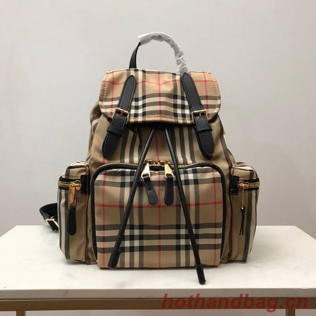 Burberry Backpack Fabric 80151 brown