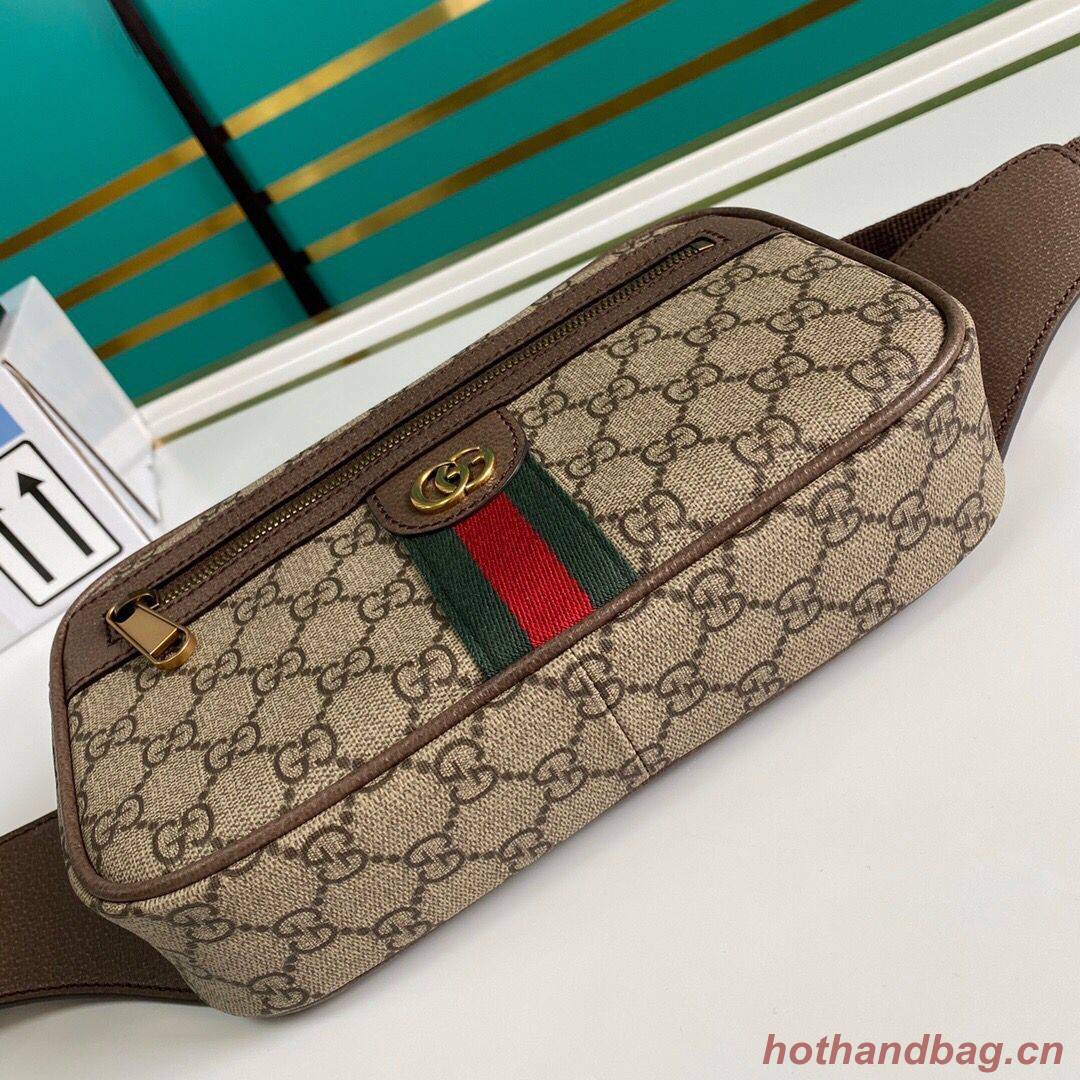 Gucci GG Original GG Leather belt bag 574796 brown Gucci GG Original GG Leather belt bag 574796 brown