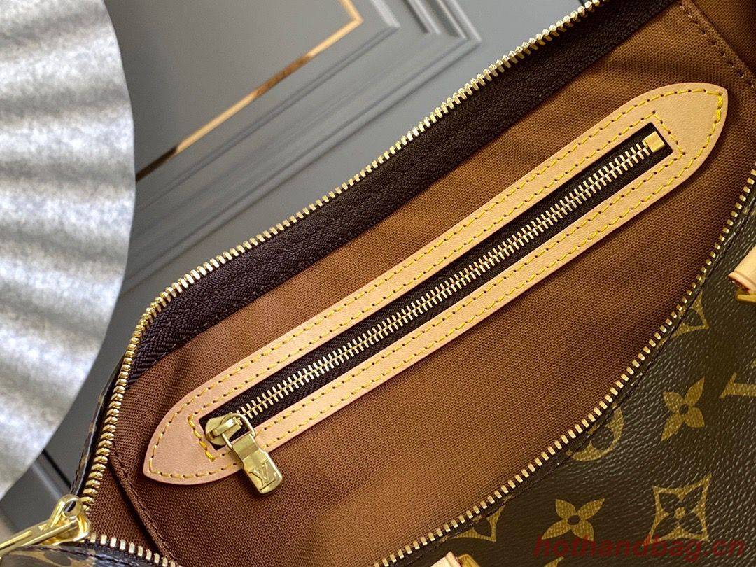 Louis Vuitton Speedy 35 Original Leather Shoulder Strap Bag M40392 Louis Vuitton Speedy 35 Original Leather Shoulder Strap Bag M40392