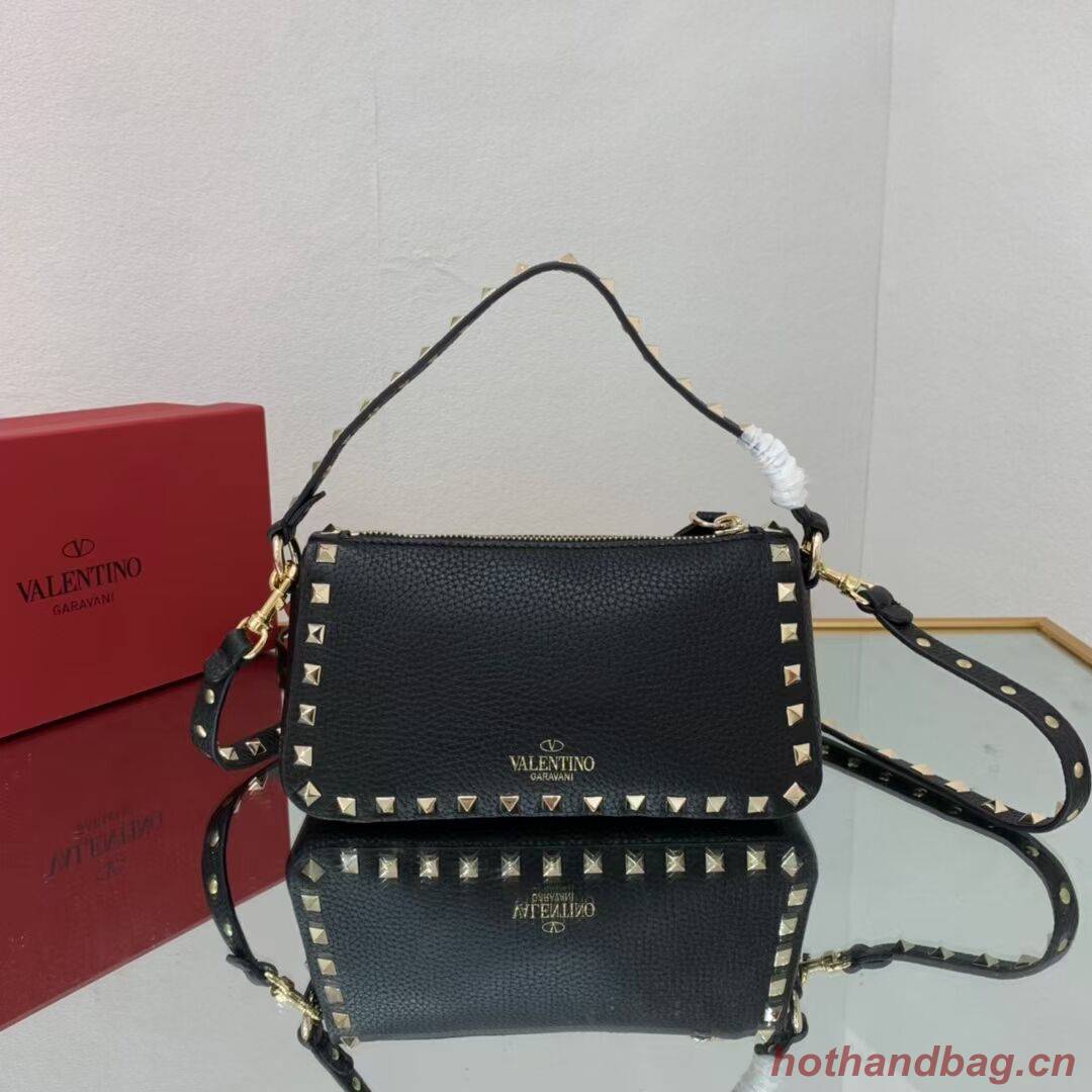 VALENTINO Origianl leather shoulder bag V4700 black VALENTINO Origianl leather shoulder bag V4700 black