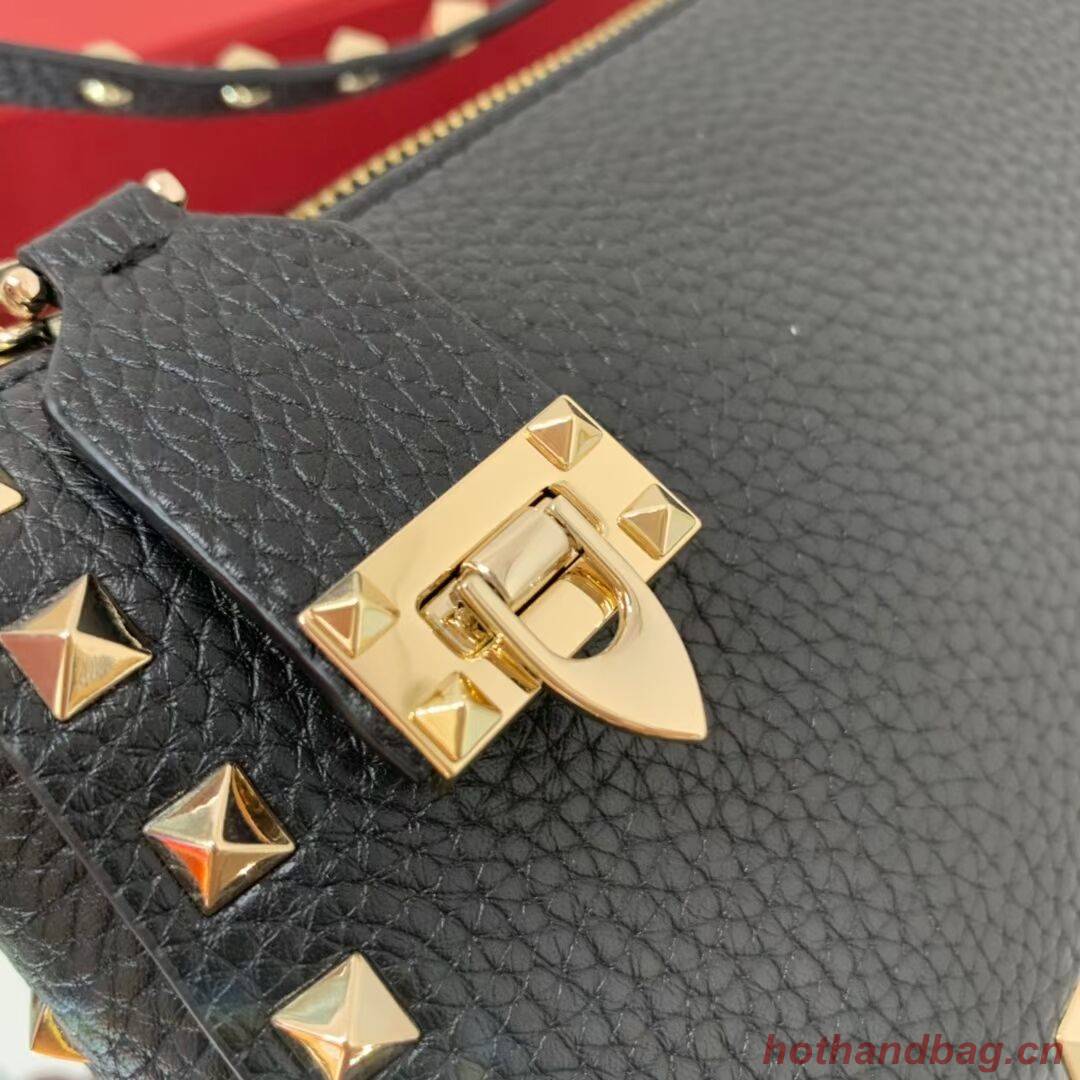 VALENTINO Origianl leather shoulder bag V4700 black VALENTINO Origianl leather shoulder bag V4700 black