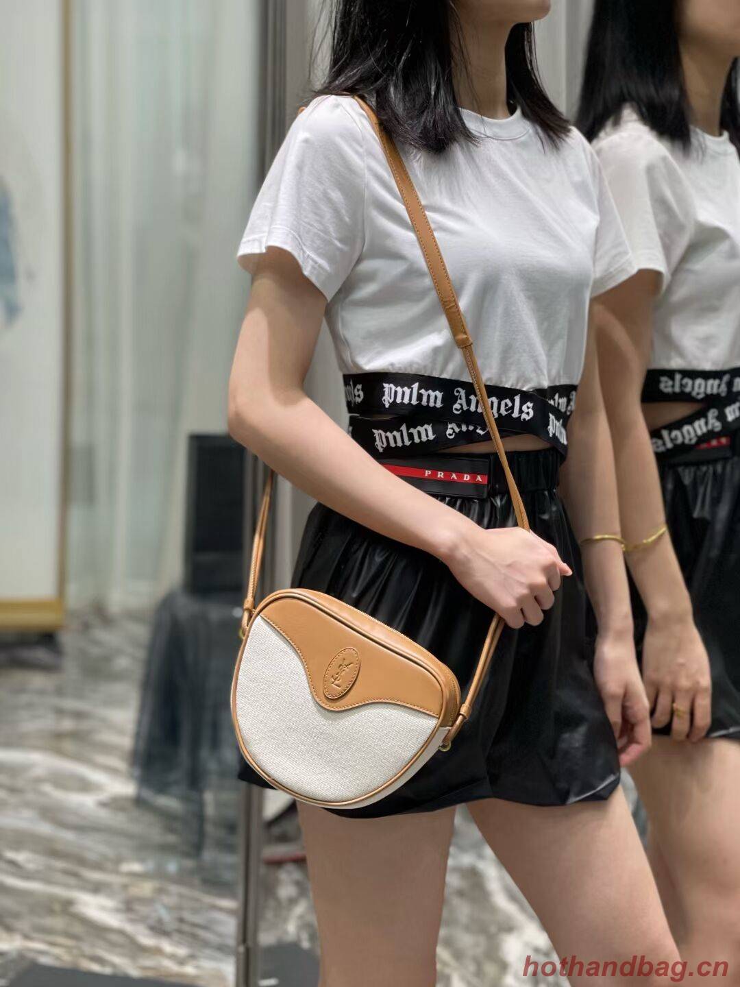 Yves Saint Laurent Canvas cross-body bag Y685260 Beige Yves Saint Laurent Canvas cross-body bag Y685260 Beige