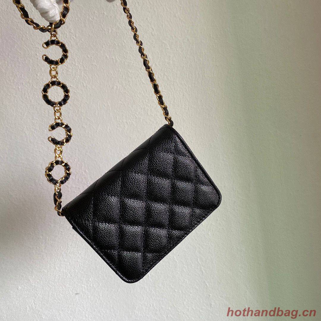 Chanel WOC Belt Bag Original Caviar Leather 2306 Black Chanel WOC Belt Bag Original Caviar Leather 2306 Black
