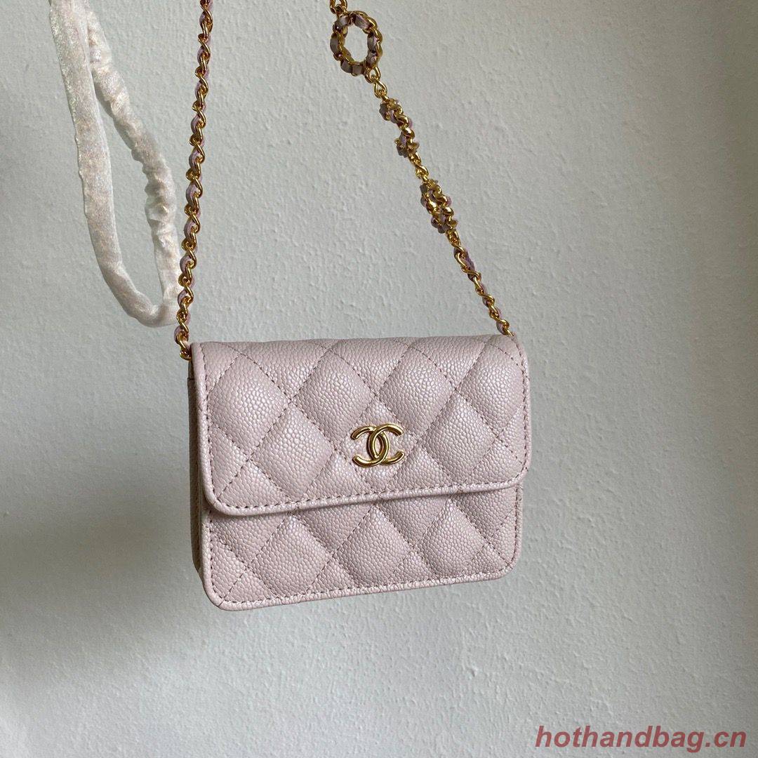 Chanel WOC Belt Bag Original Caviar Leather 2306 Light Pink Chanel WOC Belt Bag Original Caviar Leather 2306 Light Pink