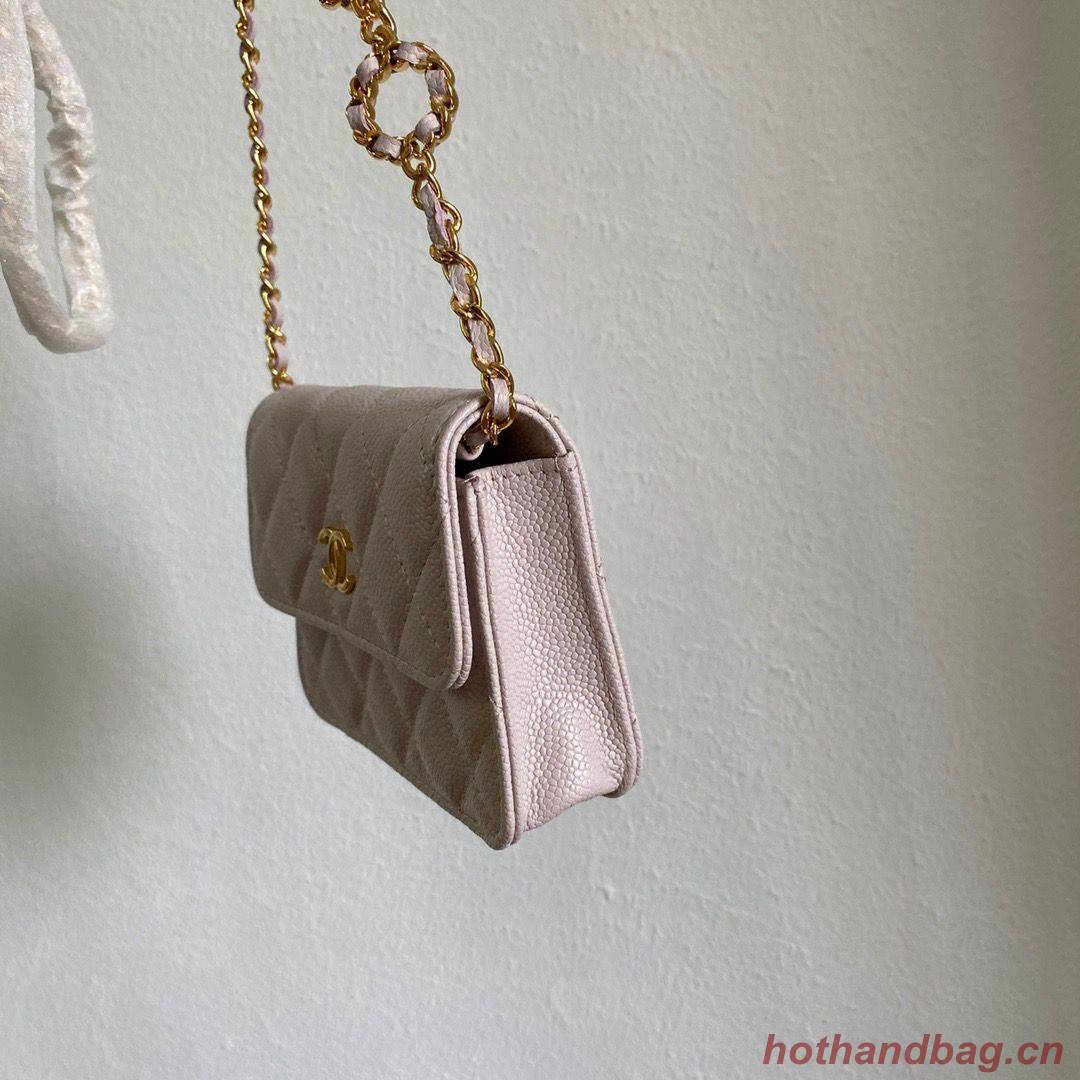 Chanel WOC Belt Bag Original Caviar Leather 2306 Light Pink Chanel WOC Belt Bag Original Caviar Leather 2306 Light Pink