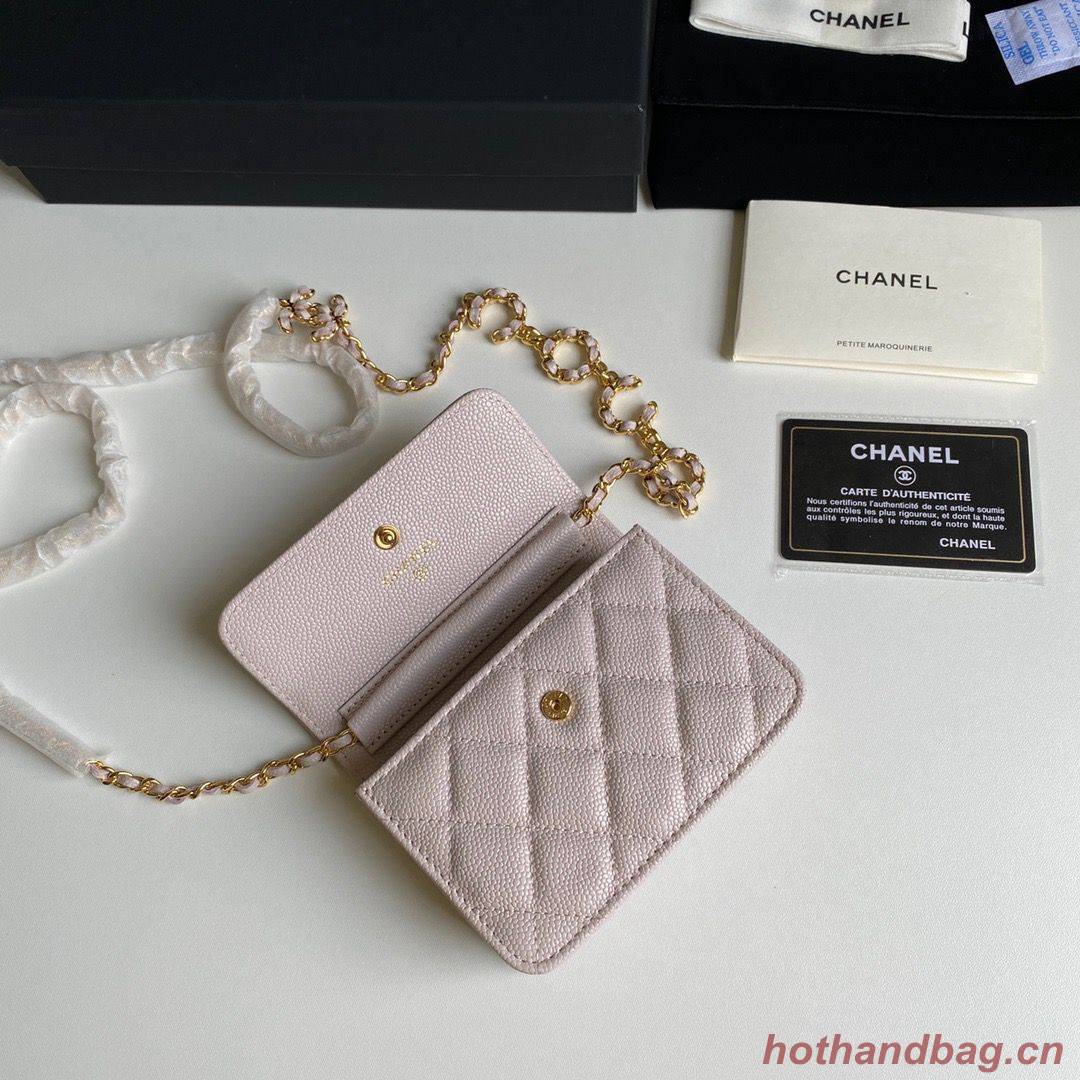 Chanel WOC Belt Bag Original Caviar Leather 2306 Light Pink Chanel WOC Belt Bag Original Caviar Leather 2306 Light Pink