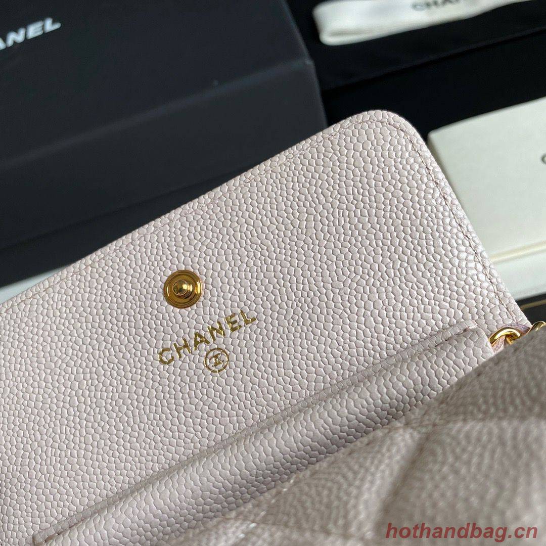 Chanel WOC Belt Bag Original Caviar Leather 2306 Light Pink Chanel WOC Belt Bag Original Caviar Leather 2306 Light Pink