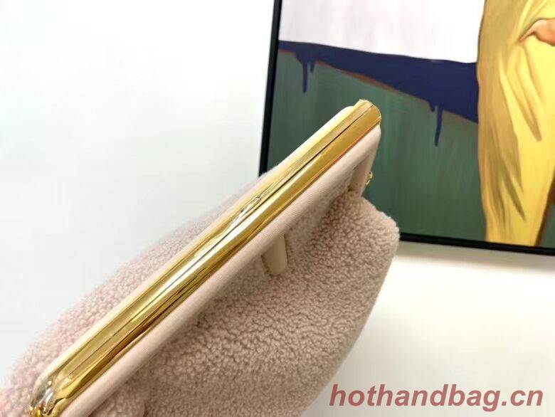 FENDI FIRST MEDIUM sheepskin bag 8BP127AH pink FENDI FIRST MEDIUM sheepskin bag 8BP127AH pink