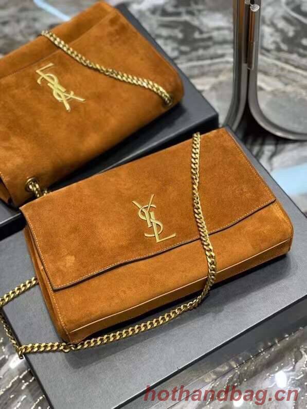 Yves Saint Laurent KATE MEDIUM REVERSIBLE IN SUEDE AND CROCODILE-EMBOSSED LEATHER 55380424 Yves Saint Laurent KATE MEDIUM REVERSIBLE IN SUEDE AND CROCODILE-EMBOSSED LEATHER 55380424