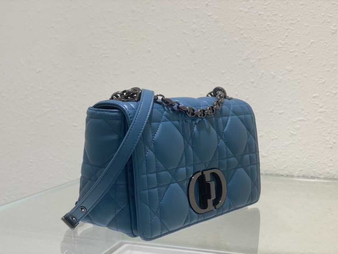 MEDIUM DIOR CARO BAG Gradient Cannage Lambskin M9242WN blue MEDIUM DIOR CARO BAG Gradient Cannage Lambskin M9242WN blue