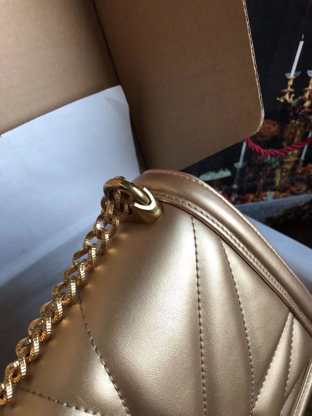 Dolce & Gabbana Origianl Leather Bag 4348 gold Dolce & Gabbana Origianl Leather Bag 4348 gold