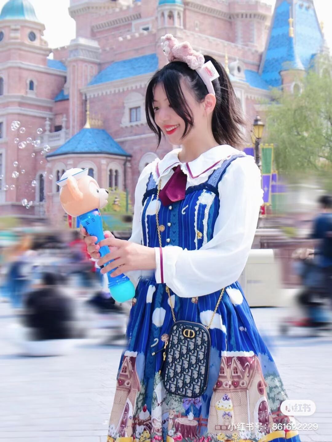 DIOR MINI BOBBY BAG Embroidery C0955A dark blue DIOR MINI BOBBY BAG Embroidery C0955A dark blue