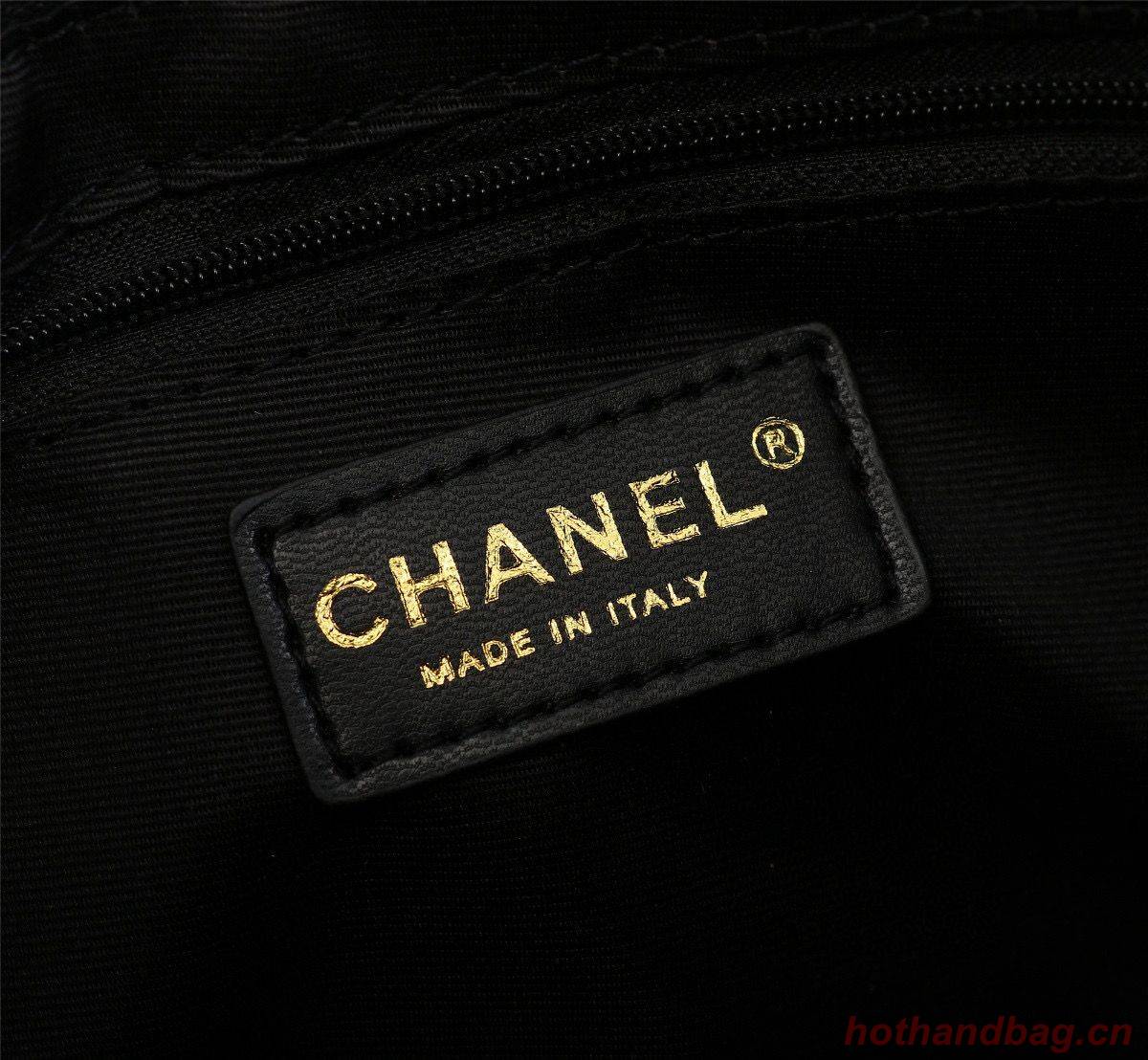 Chanel Original Original Leather Shopping Bag A05360 Black Chanel Original Original Leather Shopping Bag A05360 Black