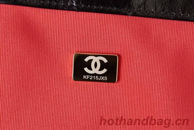 Chanel SHOPPING BAG Calfskin & Gold-Tone Meta AS3261 black