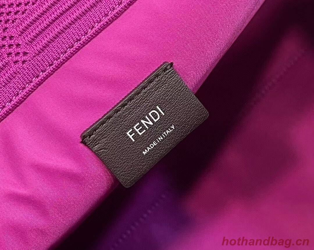 FENDI SUNSHINE MEDIUM FF fabric shopper 8BH386A Purple FENDI SUNSHINE MEDIUM FF fabric shopper 8BH386A Purple