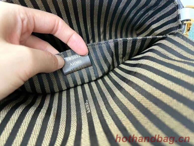 FENDI WALLET ON CHAIN WITH POUCHES leather mini-bag 8BS032 white FENDI WALLET ON CHAIN WITH POUCHES leather mini-bag 8BS032 white