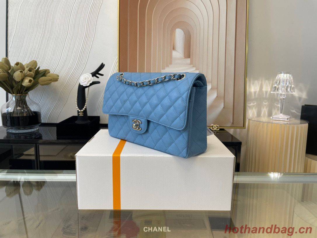 Chanel 2.55 Original Leather Flap Bag 1112 Light Blue with Silver Hardware Chanel 2.55 Original Leather Flap Bag 1112 Light Blue with Silver Hardware
