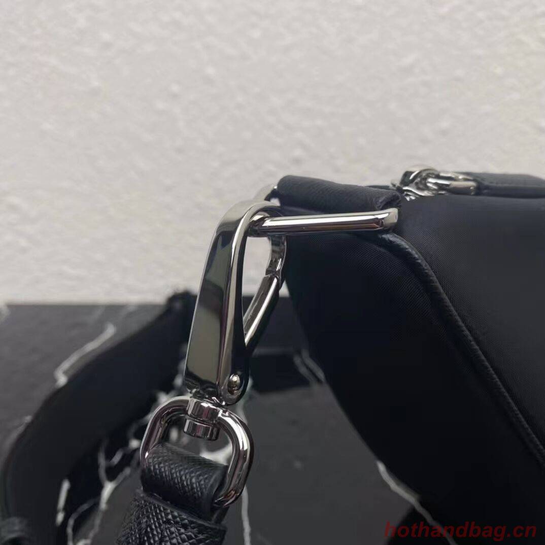 Prada Re-Nylon shoulder bag 1AH190 black Prada Re-Nylon shoulder bag 1AH190 black
