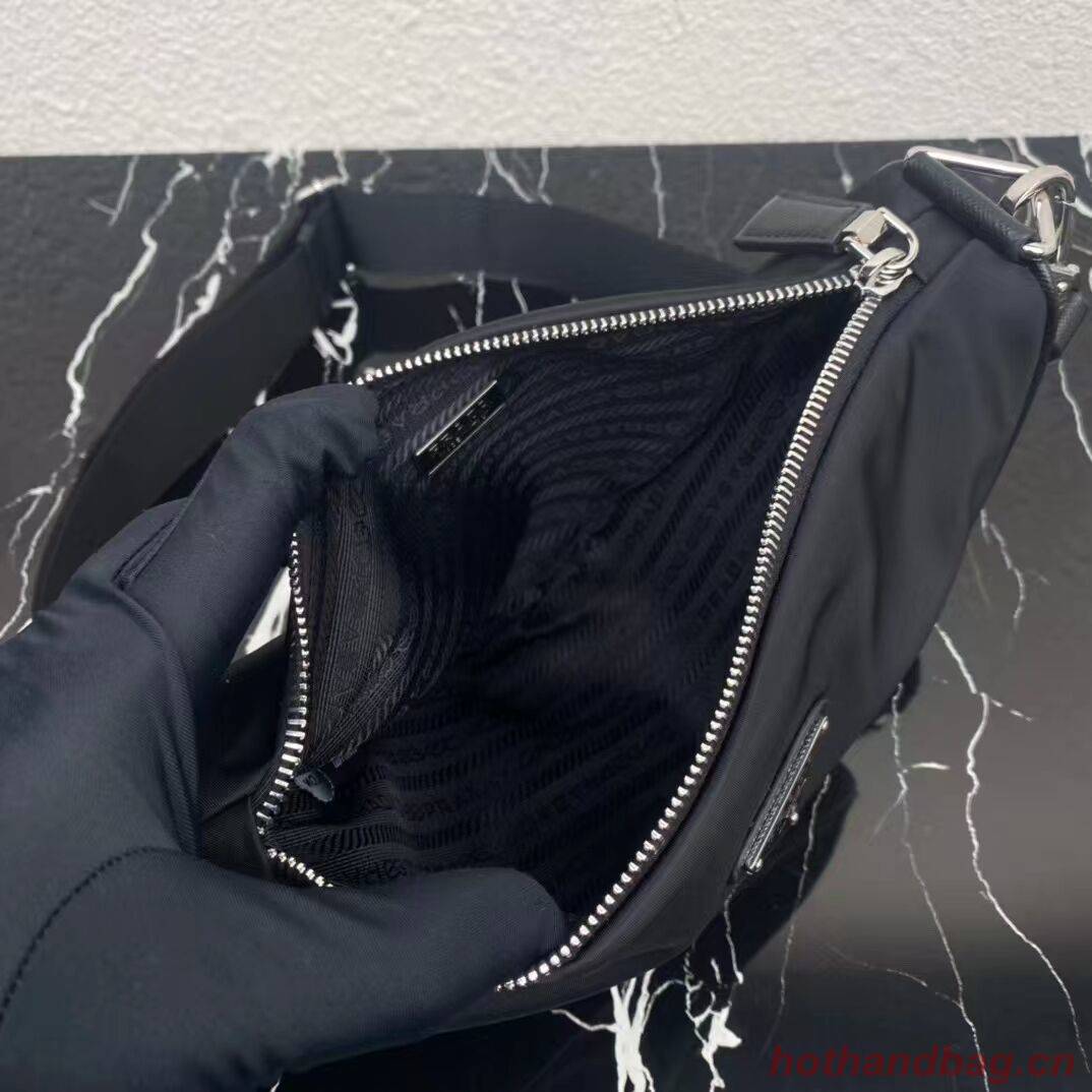 Prada Re-Nylon shoulder bag 1AH190 black Prada Re-Nylon shoulder bag 1AH190 black