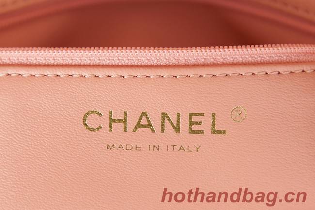 Chanel Flap Lambskin mini Shoulder Bag AS3113 pink