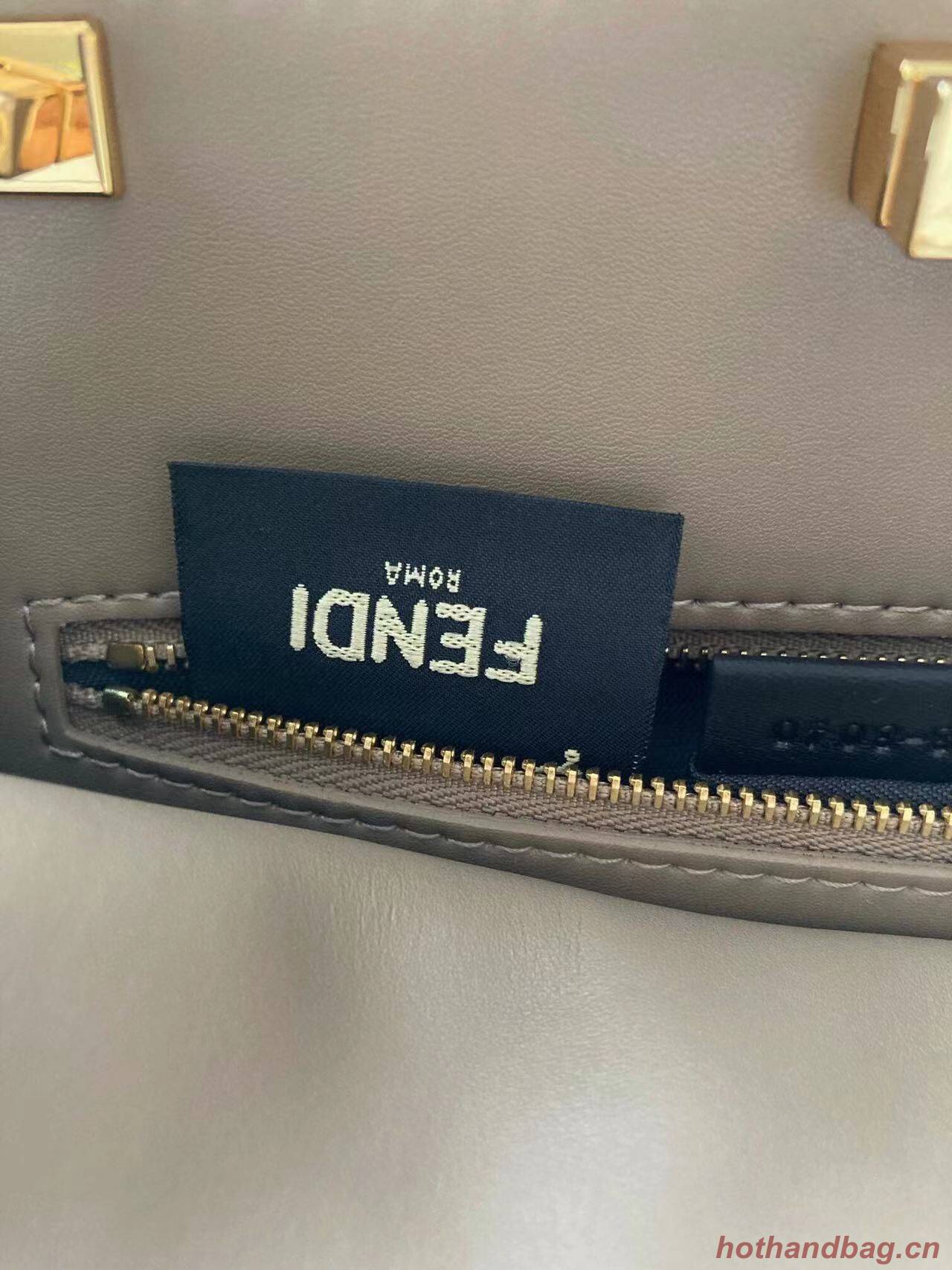 FENDI PEEKABOO ISEEU Original Leather Small bag 0196 Black FENDI PEEKABOO ISEEU Original Leather Small bag 0196 Black