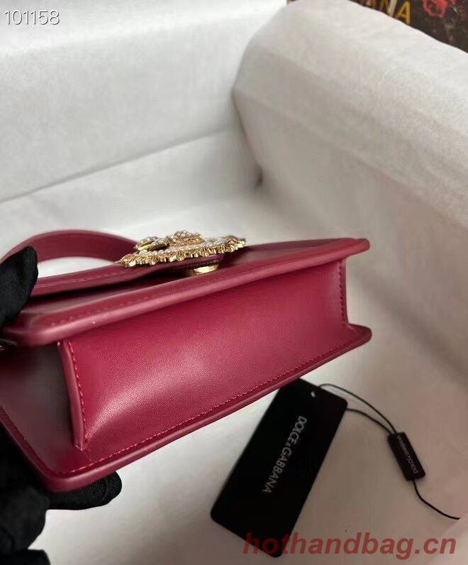 Dolce & Gabbana Origianl Leather Shoulder Bag 4011 Burgundy Dolce & Gabbana Origianl Leather Shoulder Bag 4011 Burgundy
