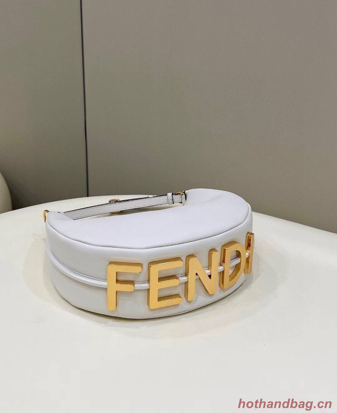 Fendi graphy Small White leather bag 8BR798 Fendi graphy Small White leather bag 8BR798